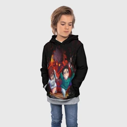 Детская толстовка 3D Побег от турбо бабки - фото 2