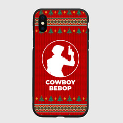 Чехол для iPhone XS Max матовый Cowboy Bebop new year