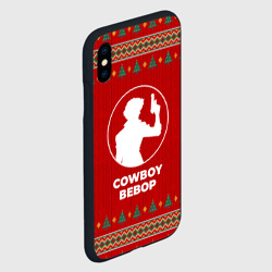 Чехол для iPhone XS Max матовый Cowboy Bebop new year - фото 2