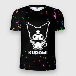 Мужская футболка 3D Slim Kuromi конфети