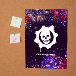 Постер Праздничный Gears of War - фото 2