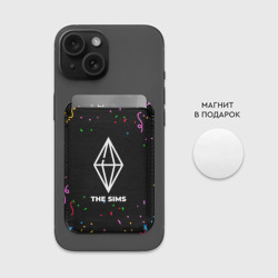 Картхолдер Magsafe магнитный The Sims конфети - фото 2