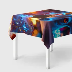 Скатерть 3D Сказочная фея с олененком