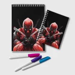Блокнот Bloody Deadpool