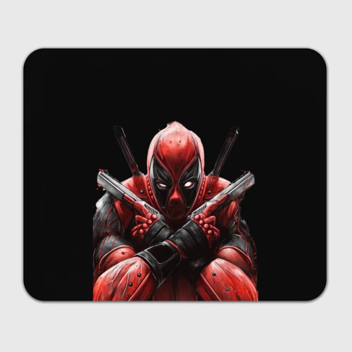 Прямоугольный коврик для мышки Bloody Deadpool