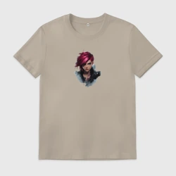 Мужская футболка хлопок Вай из Аркейн