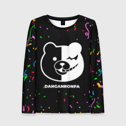 Женский лонгслив 3D Danganronpa конфети