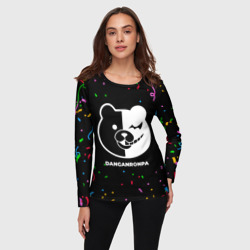 Женский лонгслив 3D Danganronpa конфети - фото 2