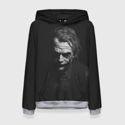 Женская толстовка 3D Хит Леджер - Джокер