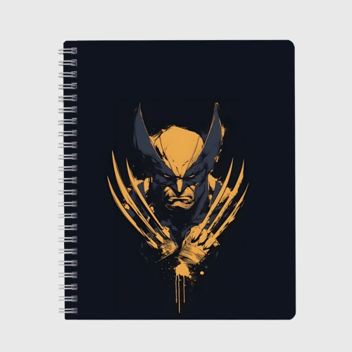 Тетрадь Wolverine - art