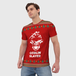 Мужская футболка 3D Goblin Slayer new year - фото 2