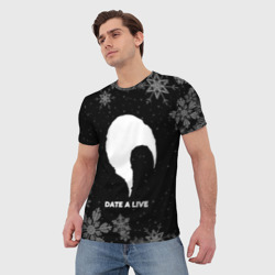 Мужская футболка 3D Снежный Date A Live - фото 2