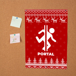 Постер Новогодний Portal с оленями - фото 2