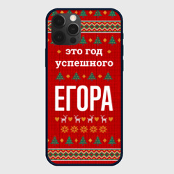 Чехол для iPhone 12 Pro Это год успешного Егора