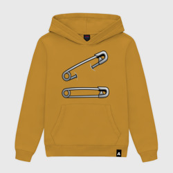 Женская толстовка хлопок Булавки