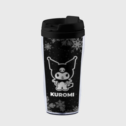 Термокружка-непроливайка Снежный Kuromi