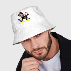 Мужская панама хлопок Бей капитализм - Ленин спарринг - фото 2