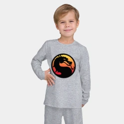 Детская пижама с лонгсливом хлопок Mortal Kombat - фото 2