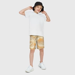 Детские спортивные шорты 3D Чисто сгущенка - фото 2