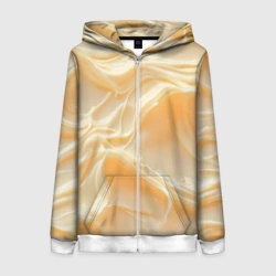 Женская толстовка 3D на молнии Чисто сгущенка