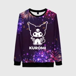 Женский свитшот 3D Праздничный Kuromi