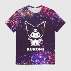 Мужская футболка 3D Праздничный Kuromi