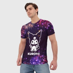 Мужская футболка 3D Праздничный Kuromi - фото 2