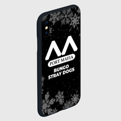 Чехол для iPhone XS Max матовый Снежный Bungo Stray Dogs - фото 2