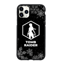 Чехол для iPhone 11 Pro Max матовый Снежный Tomb Raider