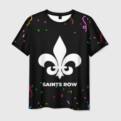 Мужская футболка 3D Saints Row конфети
