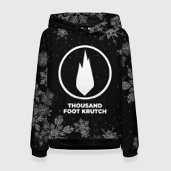 Женская толстовка 3D Снежный Thousand Foot Krutch