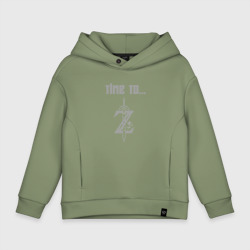 Детское худи Oversize хлопок Time to legend of zelda