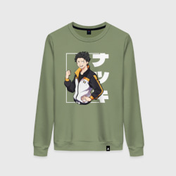 Женский свитшот хлопок Re:Zero Нацуки Субару