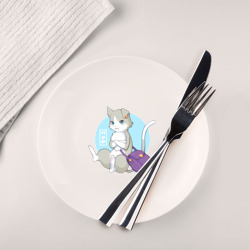 Тарелка Пак Re:Zero котик