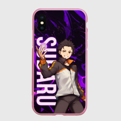 Чехол для iPhone XS Max матовый Субару Re:Zero