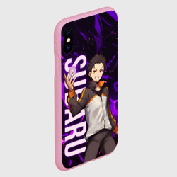 Чехол для iPhone XS Max матовый Субару Re:Zero - фото 2