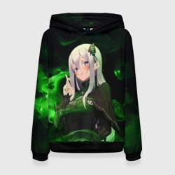 Женская толстовка 3D Ехидна Re:Zero