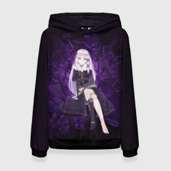 Женская толстовка 3D Сателла Re:Zero