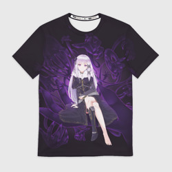 Мужская футболка 3D Сателла Re:Zero