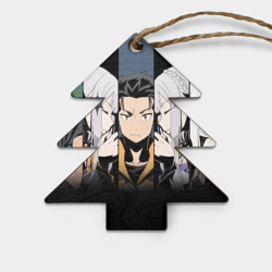 Игрушка деревянная Ёлочка Re:Zero Жизнь с нуля в альтернативном мире - персонажи