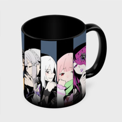 Кружка с полной запечаткой Re:Zero Жизнь с нуля в альтернативном мире - персонажи
