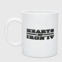 Кружка керамическая Hearts of Iron IV logo