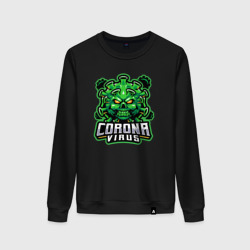 Женский свитшот хлопок Corona virus