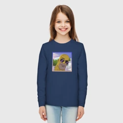 Детский лонгслив хлопок Гомер Симпсон Vice City гигачад - фото 2