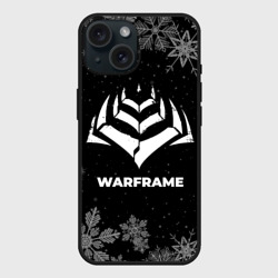 Чехол силиконовый для Apple iPhone 15 матовый Снежный Warframe