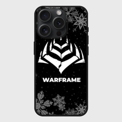 Чехол силиконовый для Apple iPhone 15 Pro матовый Снежный Warframe