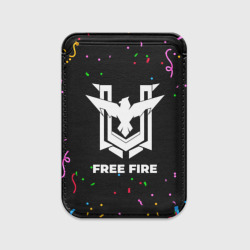 Картхолдер Magsafe магнитный Free Fire конфети