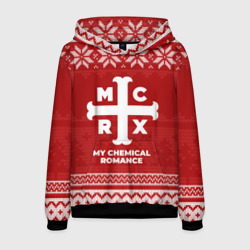 Мужская толстовка 3D Новогодний My Chemical Romance