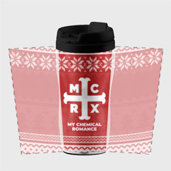 Термокружка-непроливайка Новогодний My Chemical Romance - фото 2