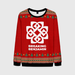 Мужской свитшот 3D Breaking Benjamin new year